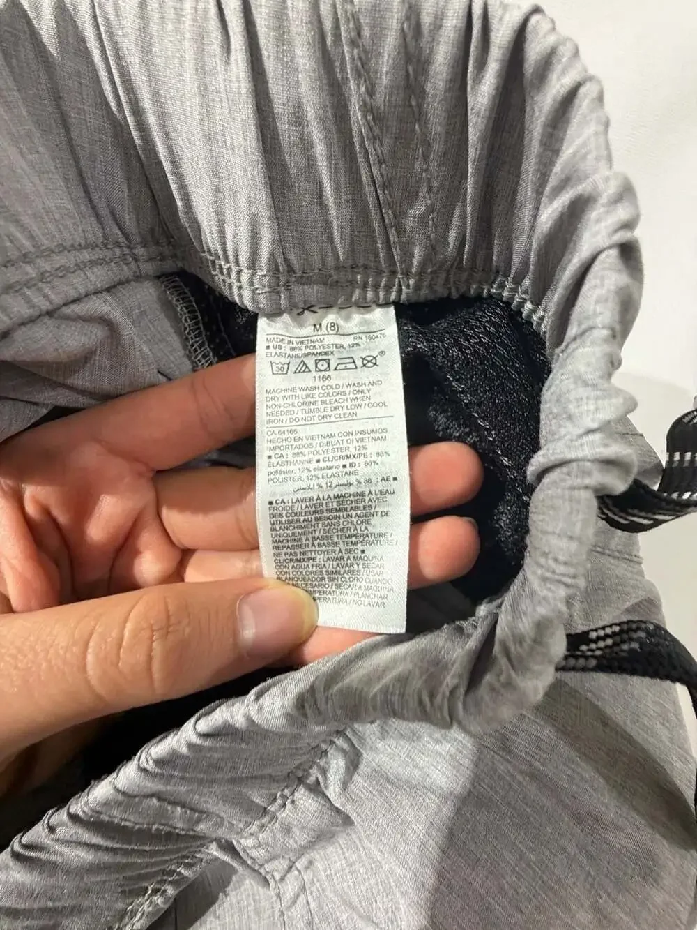 Old Navy Boys Grey Elastic Waist Drawstring Athletic Shorts Size M